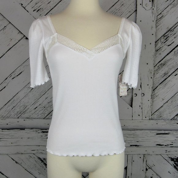 Free People Tops - Free People White Margaux Top
